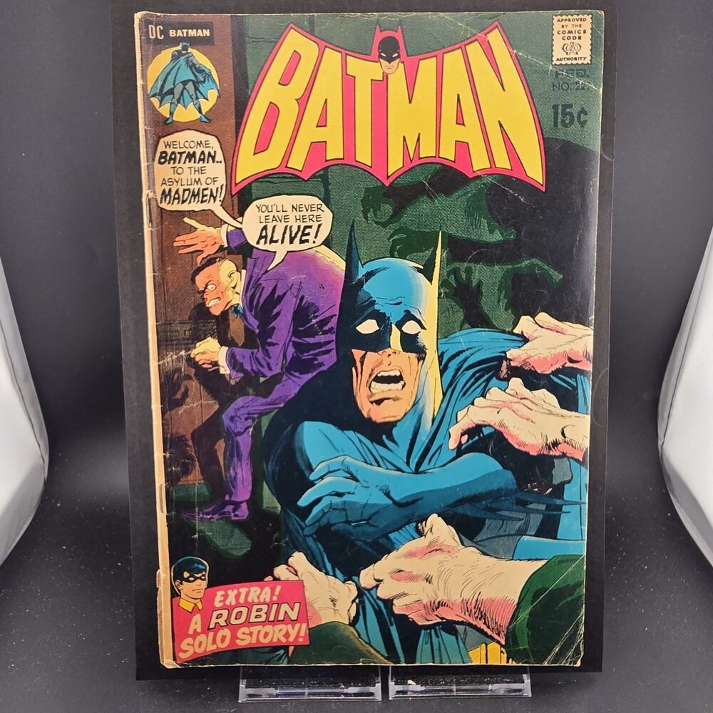 Batman #224 (1970) VG- 3.5/4.0 Raw Key - Classic Neal Adams Cover DC Comics